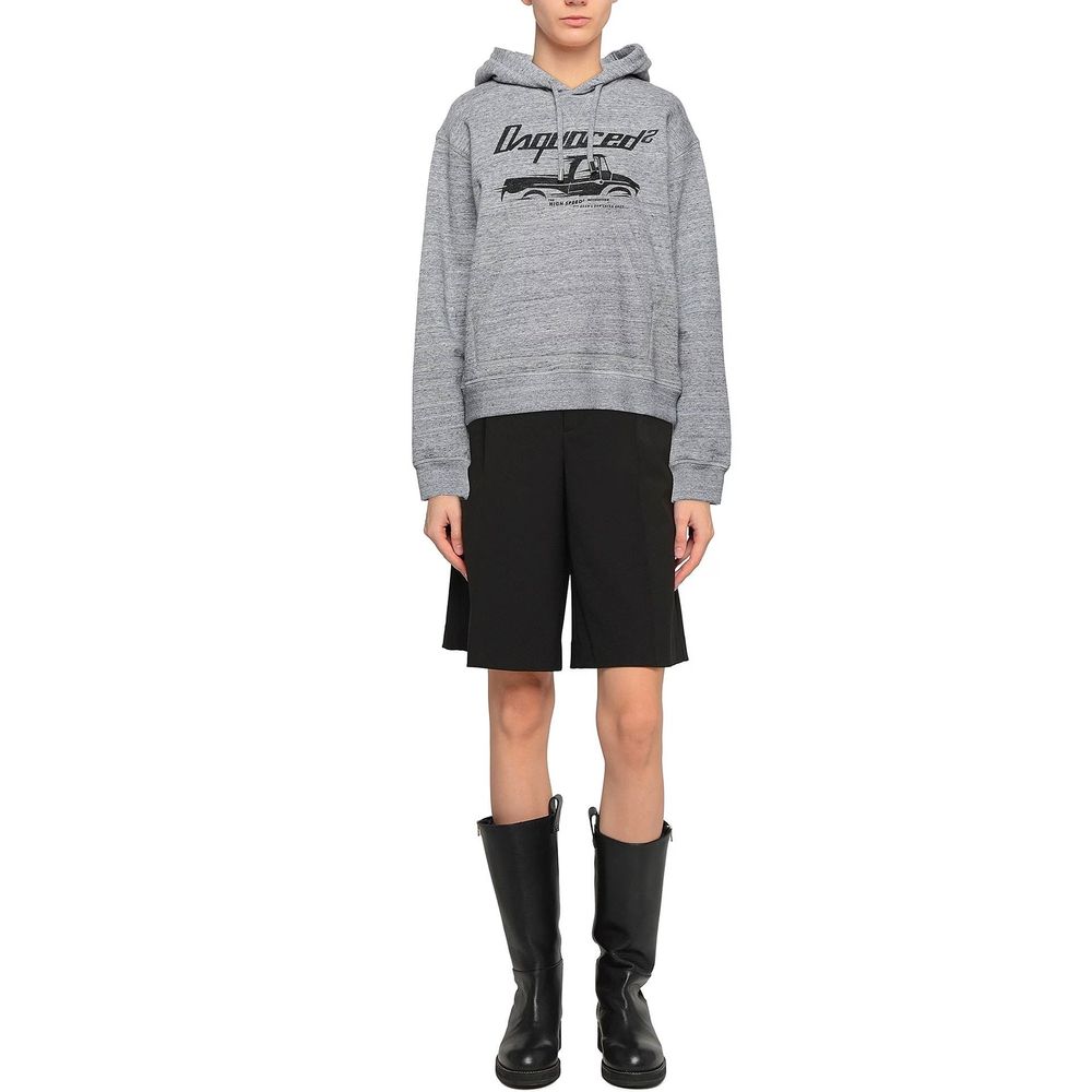 Dsquared² Gray Cotton Sweatshirt - BrandFit 88