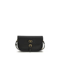 Valentino Garavani Black Calf Leather Bos Taurus Shoulder Bag - BrandFit 88