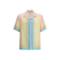 Casablanca Multicolor Silk Pattern Shirt