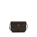 Valentino Garavani Brown Calf Leather Bos Taurus Shoulder Bag - BrandFit 88