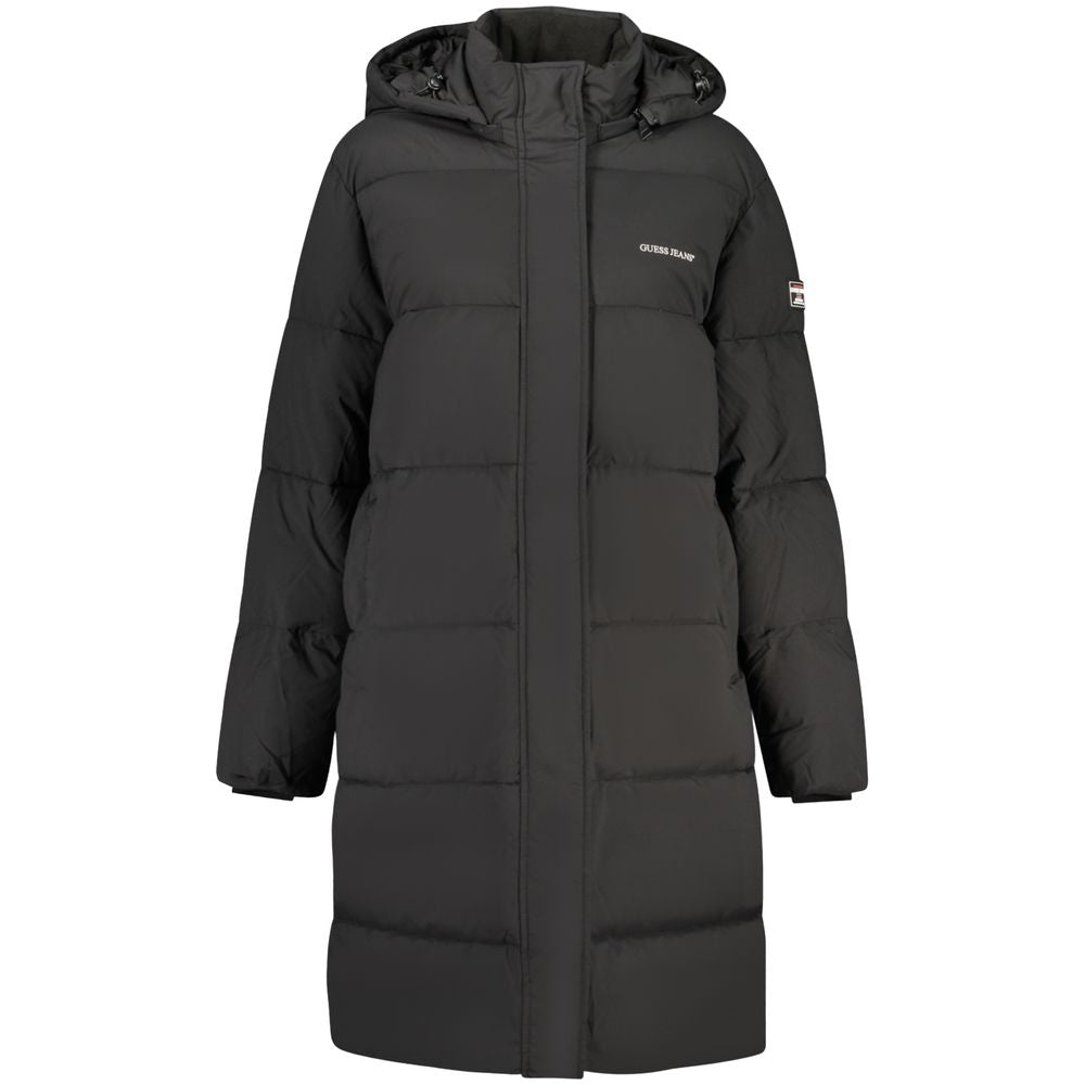 Guess Jeans Black Polyester Women's Jacket