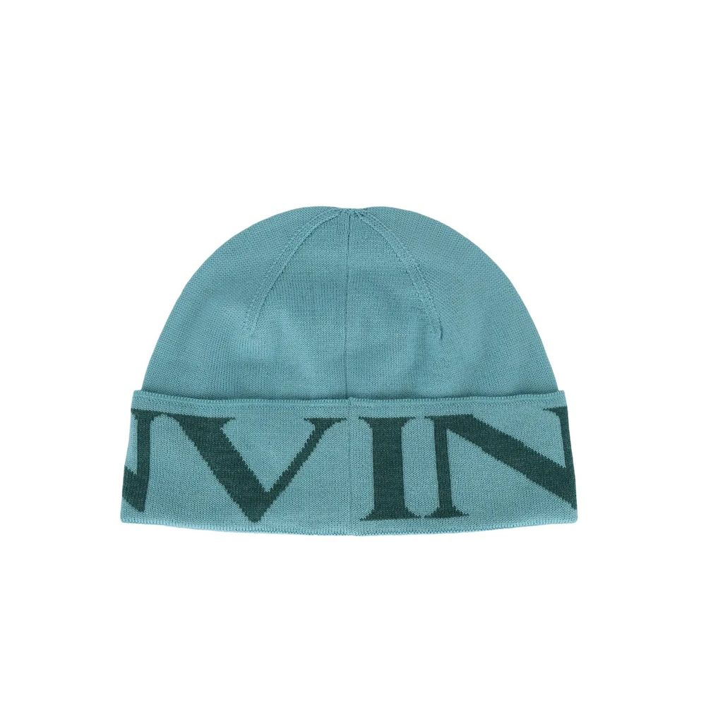Lanvin Bicolor Virgin Wool Beanie