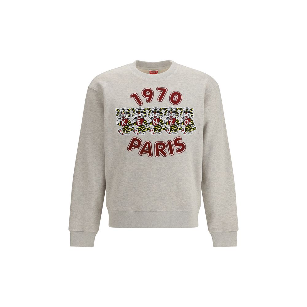 Kenzo Gray Cotton Sweatshirt