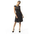 BYBLOS Gray Viscose Cocktail Dress