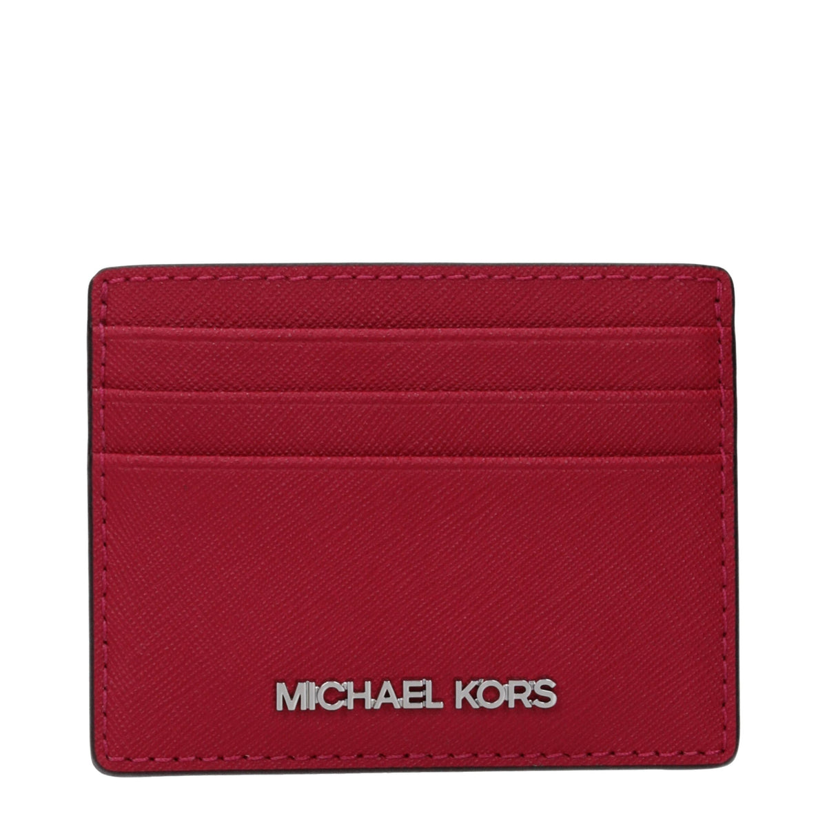 Michael Kors Red Leather Cardholder
