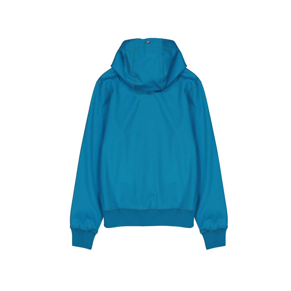 Herno Blue Polyester Sweatshirt