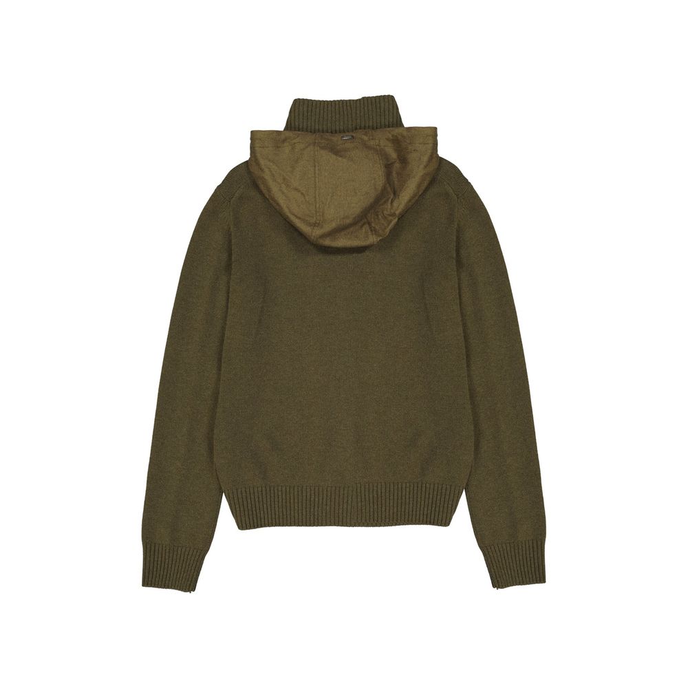 Herno Bicolor Cashmere Hoodie