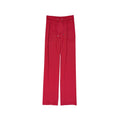 Herno Red Acetate Casual Pants