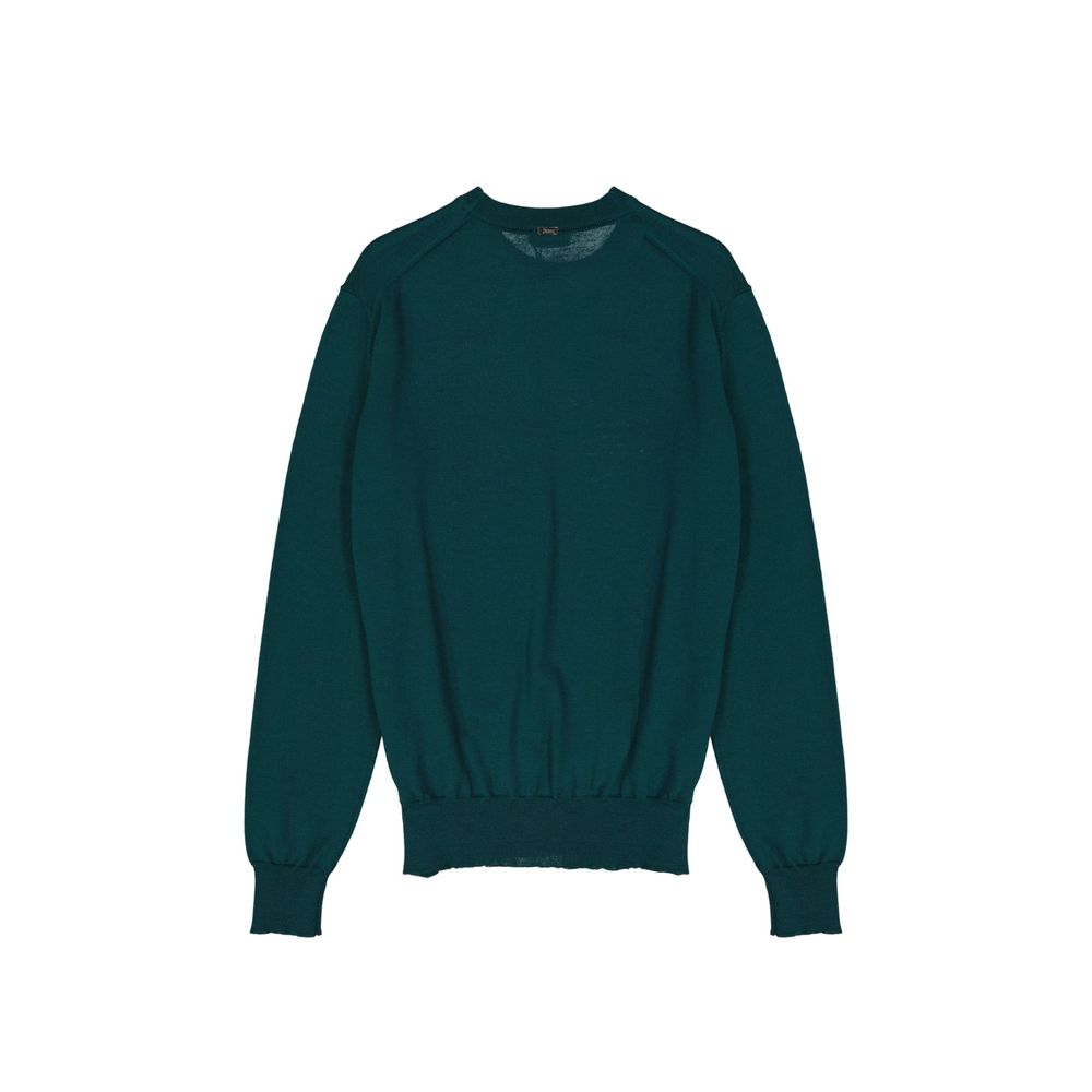 Herno Bicolor Virgin Wool Sweatshirt