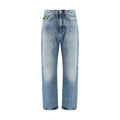 Versace Blue Cotton Jeans Denim