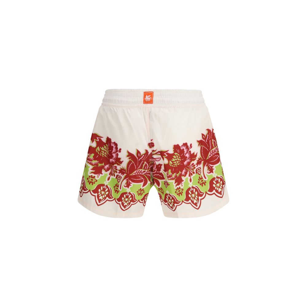 Etro Multicolor Polyester Shorts
