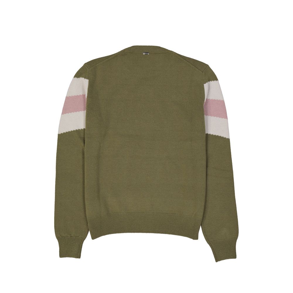 Herno Bicolor Wool Sweatshirt