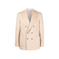 Brunello Cucinelli Beige Wool Jacket