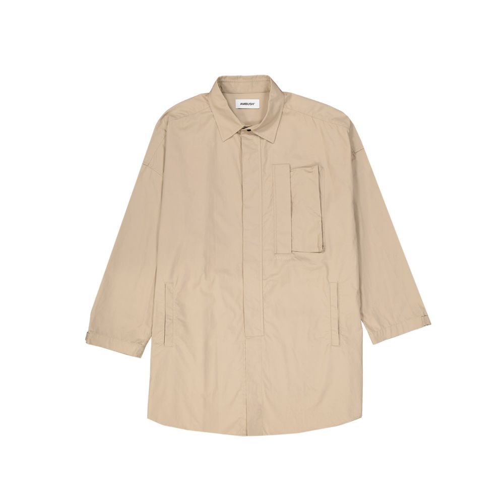 Ambush Beige Cotton Coat - BrandFit 88