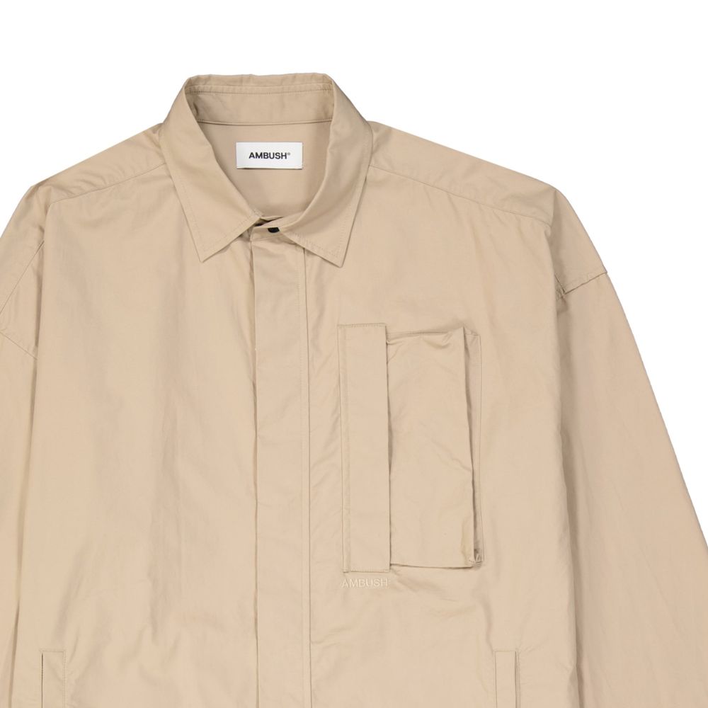 Ambush Beige Cotton Coat - BrandFit 88