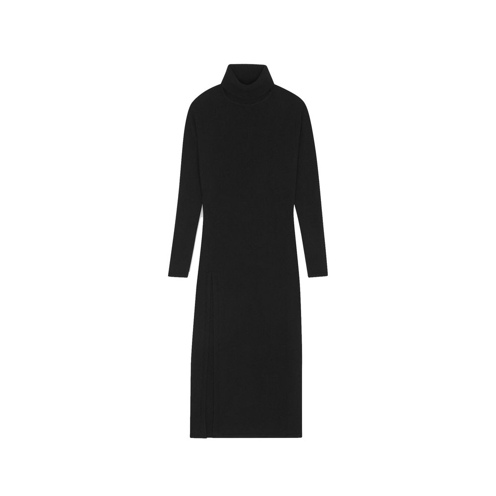 Saint Laurent Black Cashmere Casual Dress - BrandFit 88