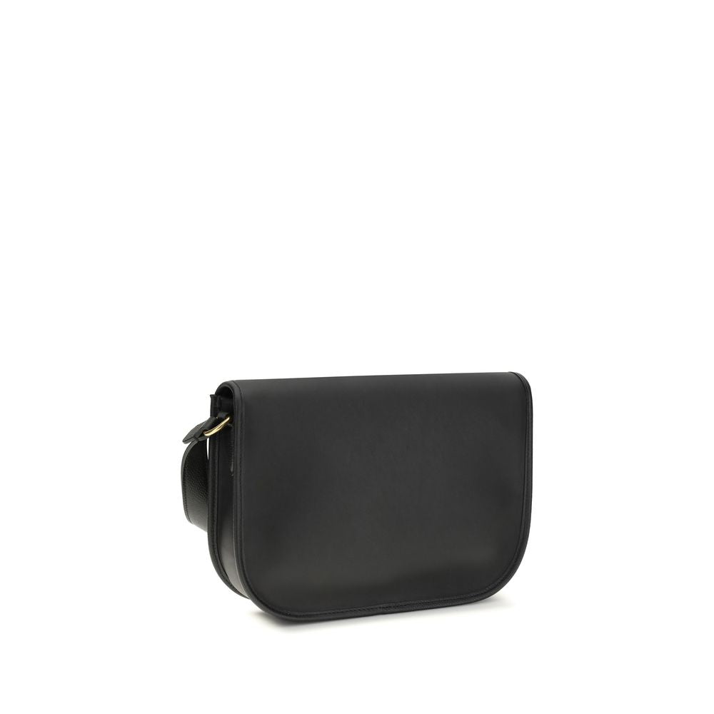 Valentino Garavani Black Calf Leather Bos Taurus Shoulder Bag - BrandFit 88