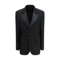 Balenciaga Black Wool Coat