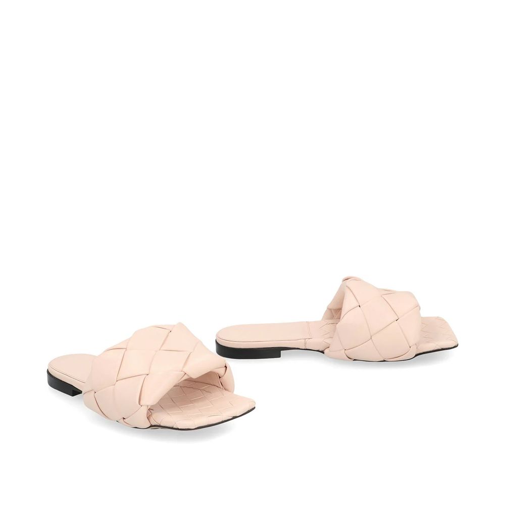 Bottega Veneta Multicolor Leather Flat Sandals - BrandFit 88