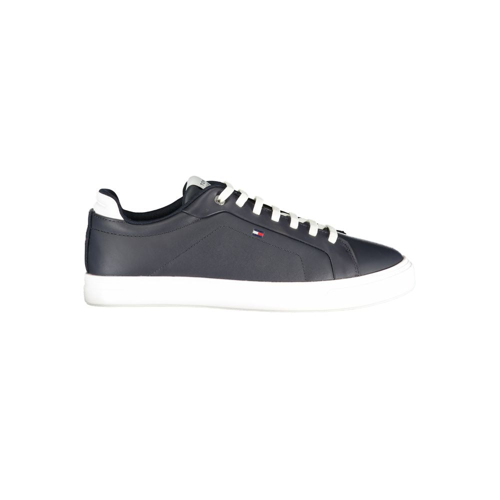 Tommy Hilfiger Blue Polyurethane Men Sneaker