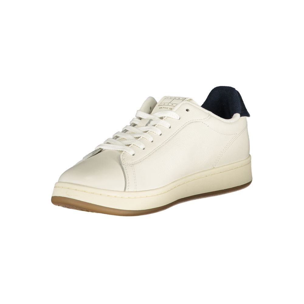 Tommy Hilfiger Bianco Poliuretano Men Sneaker