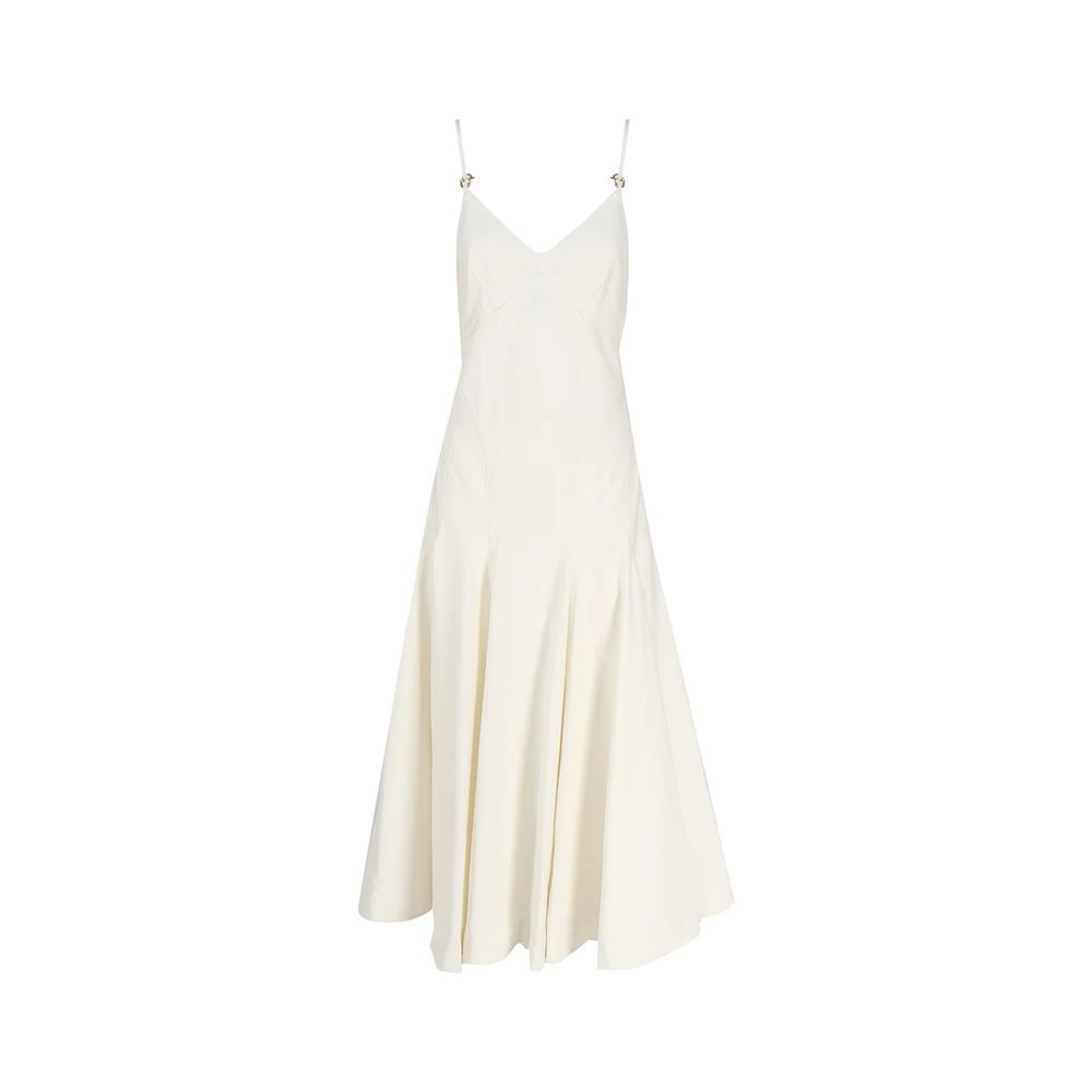 Bottega Veneta White Cotton Casual Dress - BrandFit 88