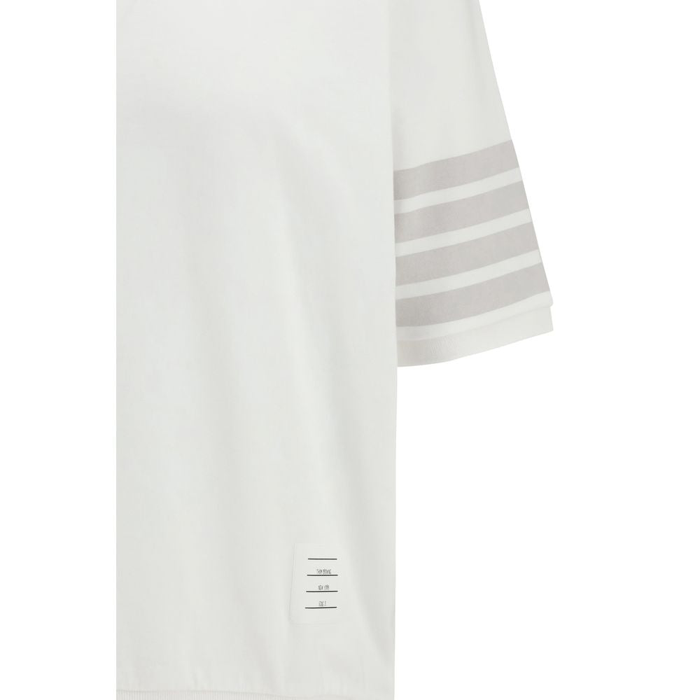 Thom Browne White Cotton Sportswear