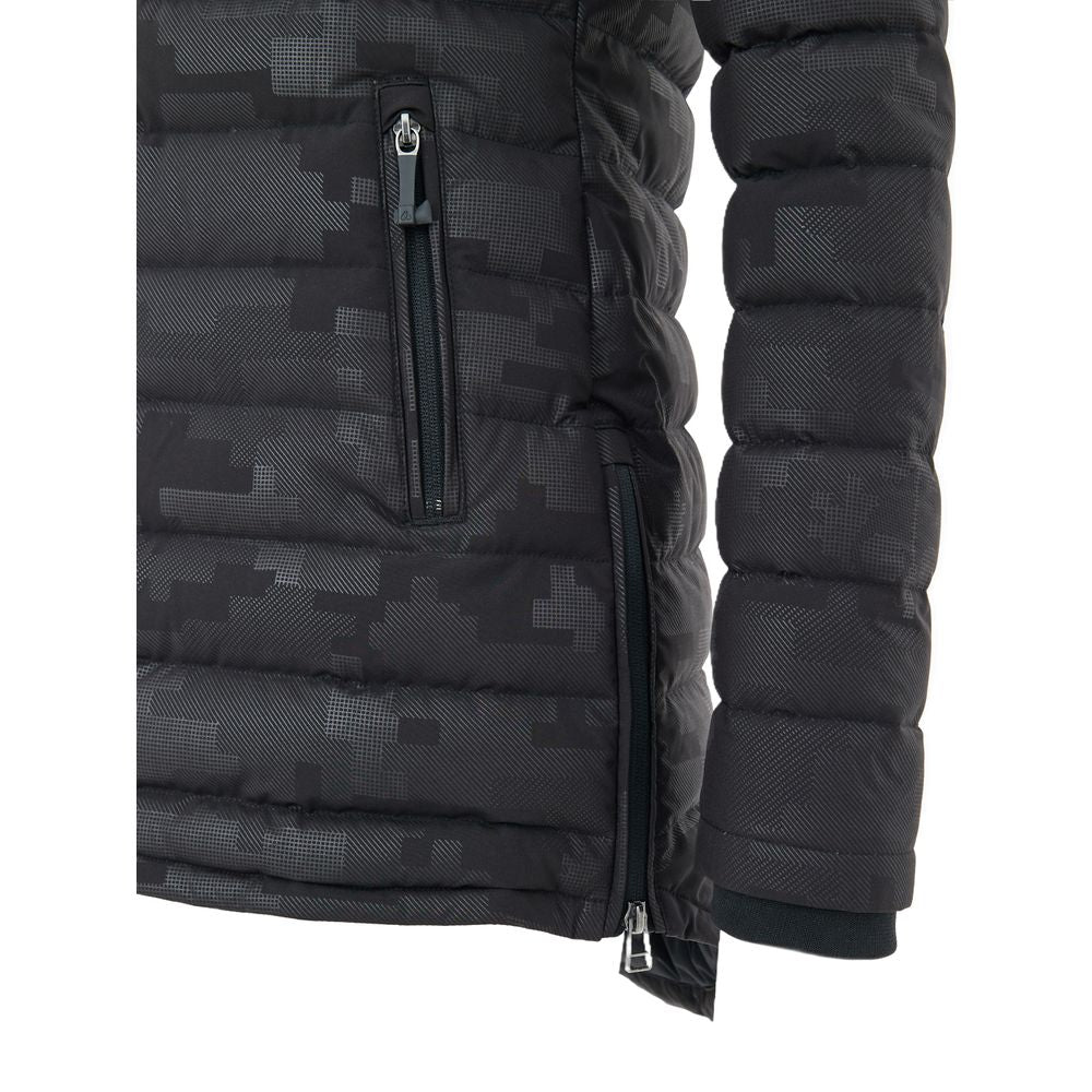 Moose Knuckles Black Nylon Coat - BrandFit 88
