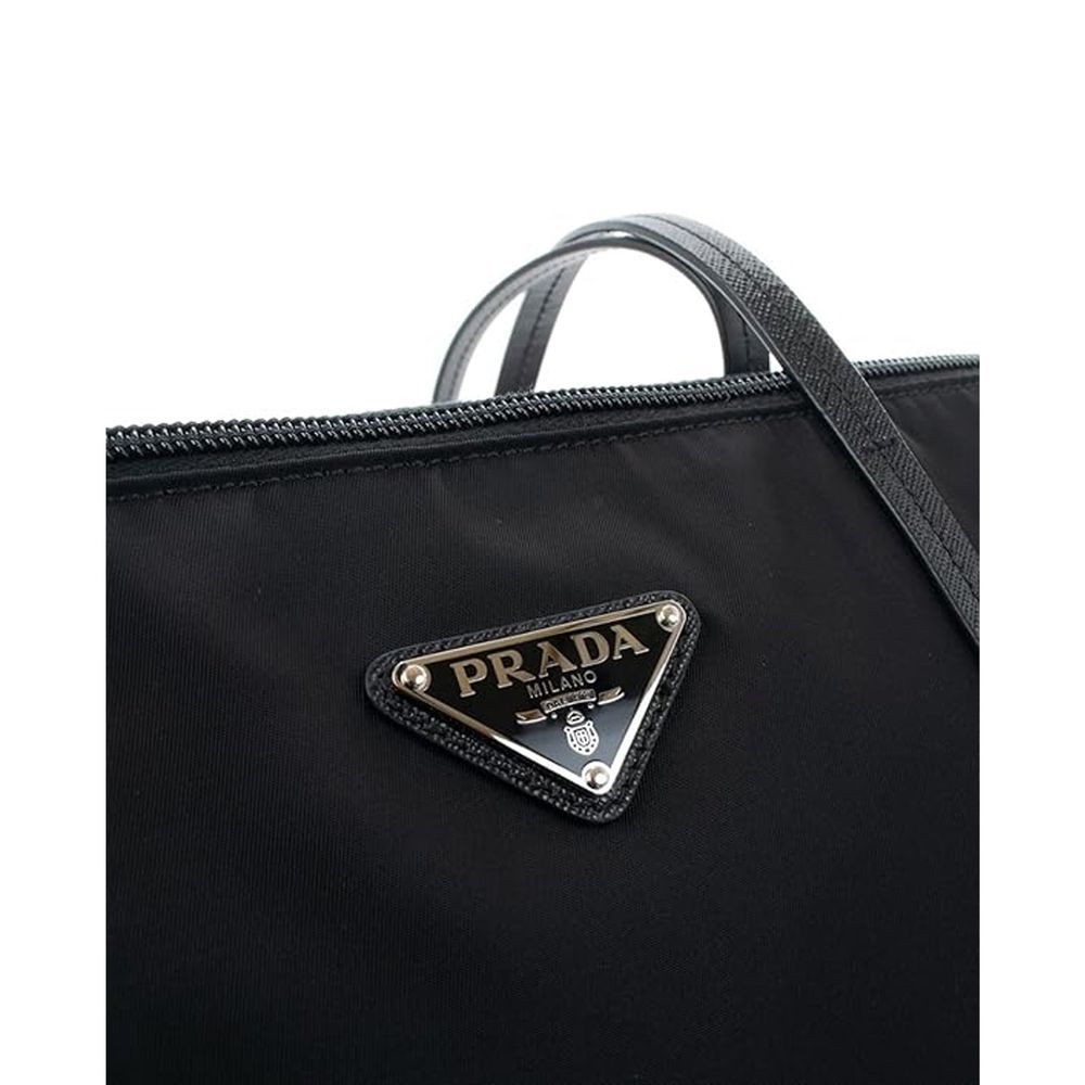 Prada Black Nylon Tote Bag