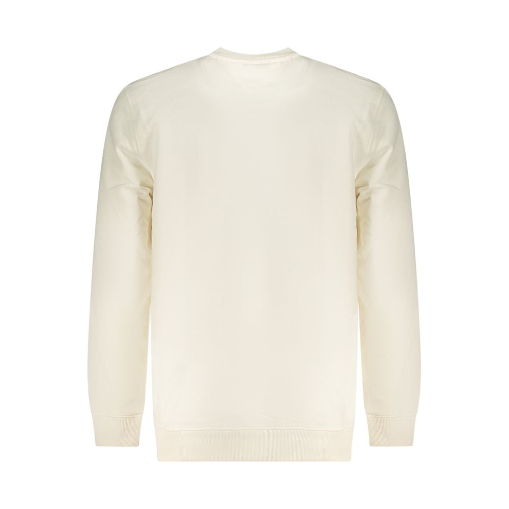 Tommy Hilfiger White Cotton Men Sweatshirt