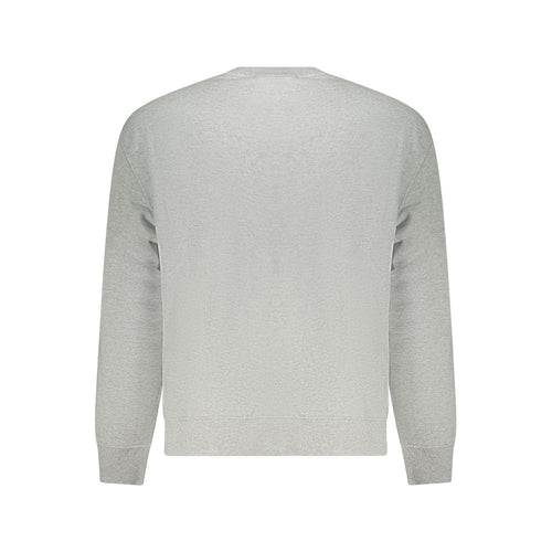 Calvin Klein Gray Cotton Men's Sweatshirt