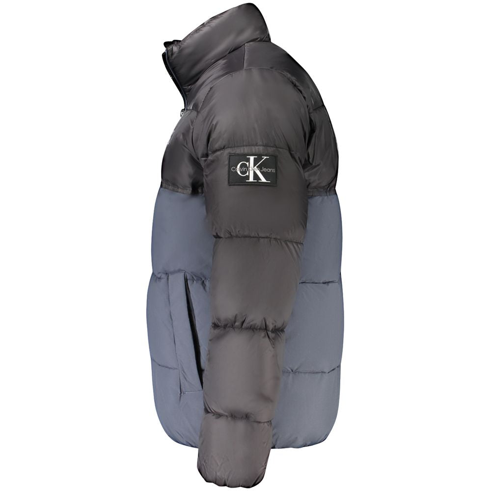 Calvin Klein Blue Polyester Men's Jacket