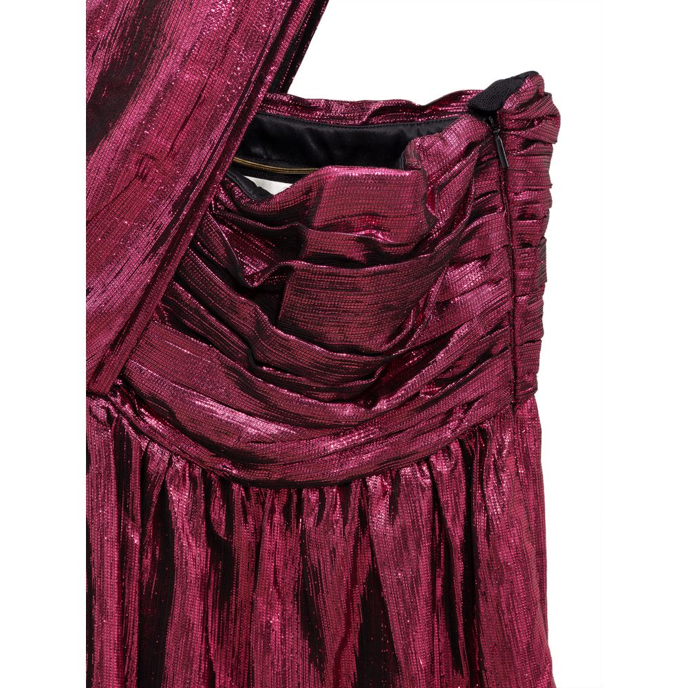 Saint Laurent Fuchsia Viscose Short Dress - BrandFit 88