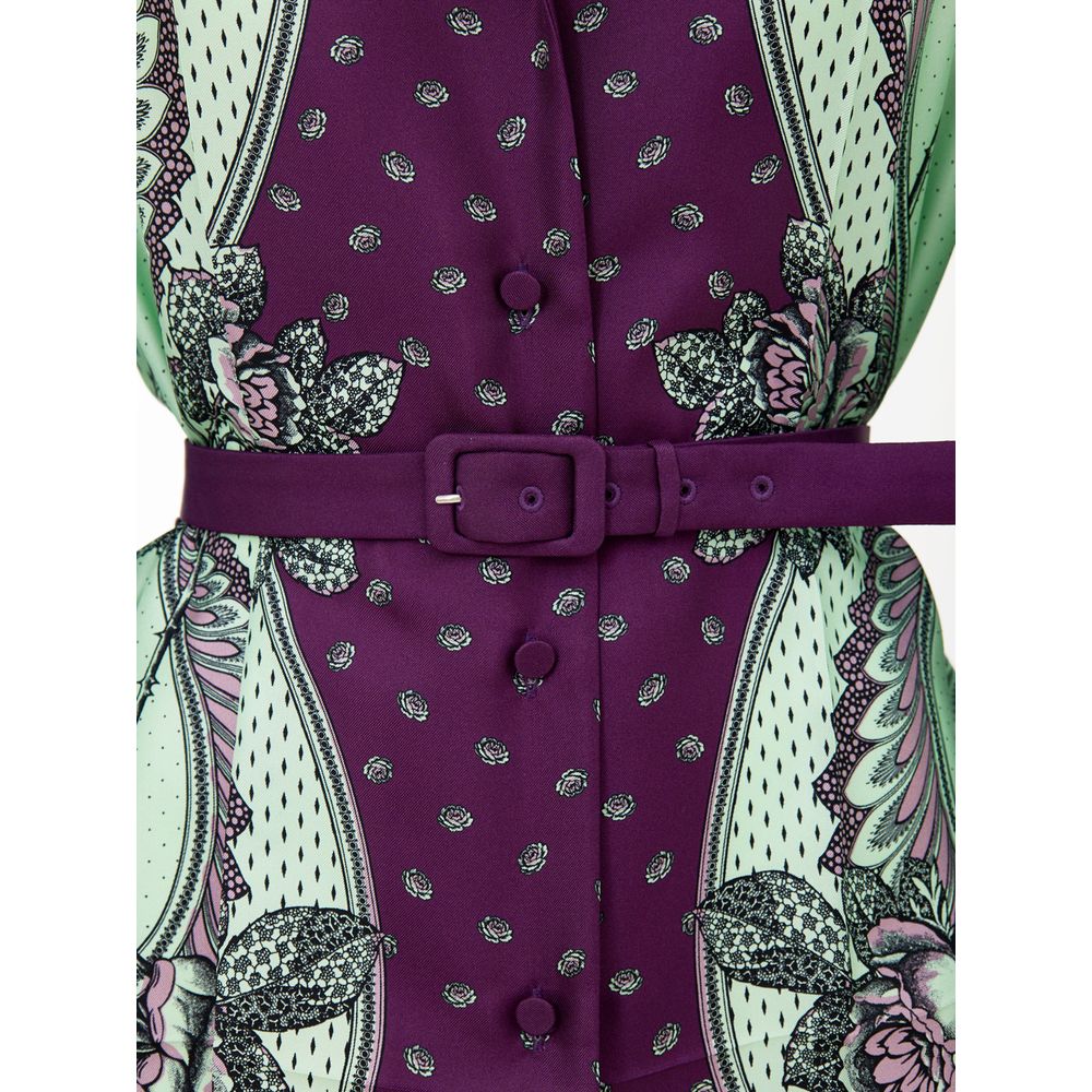 Gucci Green Silk Pattern Shirt - BrandFit 88