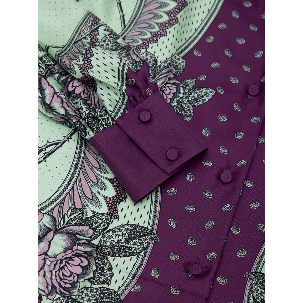 Gucci Green Silk Pattern Shirt - BrandFit 88