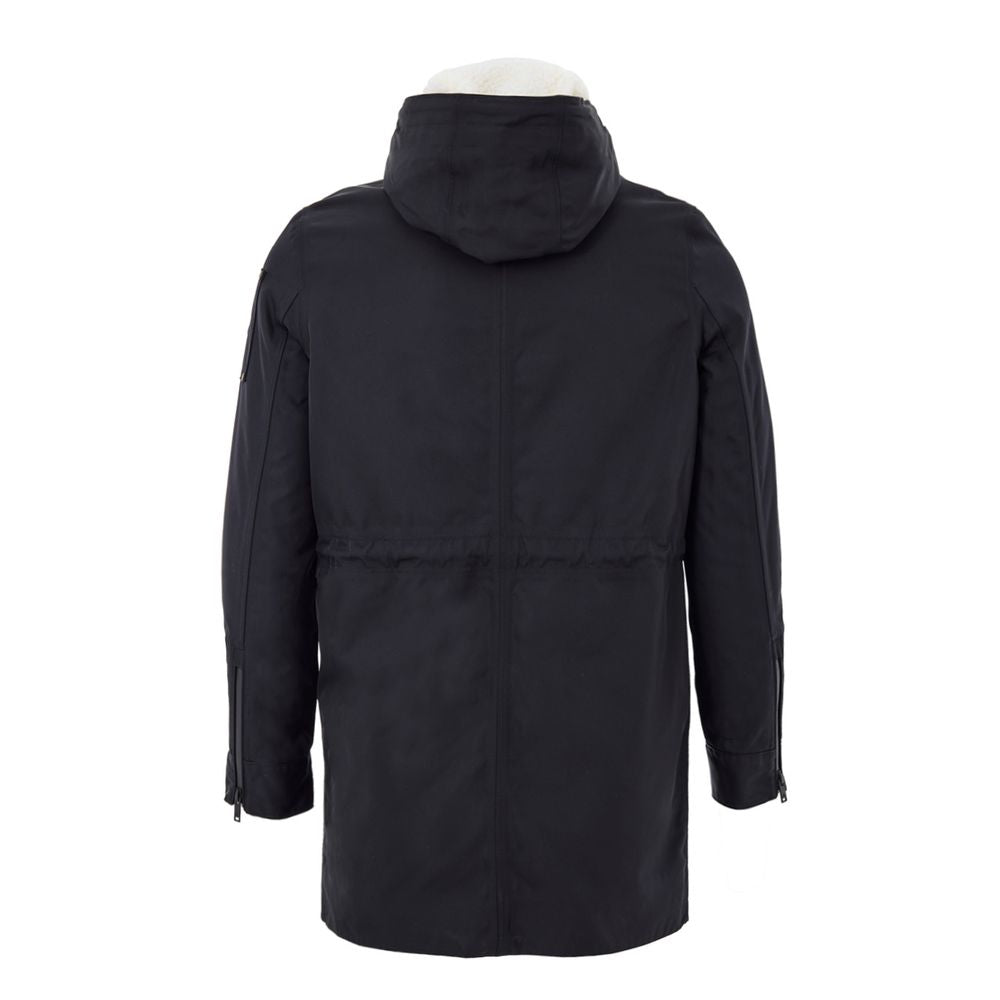 Moose Knuckles Blue Nylon Parka - BrandFit 88