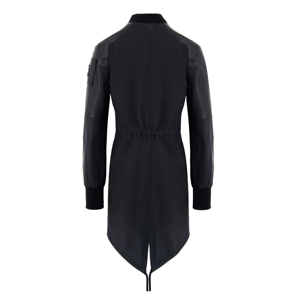 Moose Knuckles Black Cotton Parka - BrandFit 88