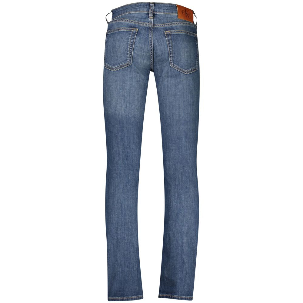 Calvin Klein Blue Cotton Men's Jeans