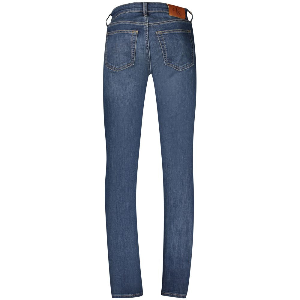 Calvin Klein Blu Cotton Men's Jeans