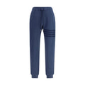 Thom Browne Blue Cotton Casual Pants