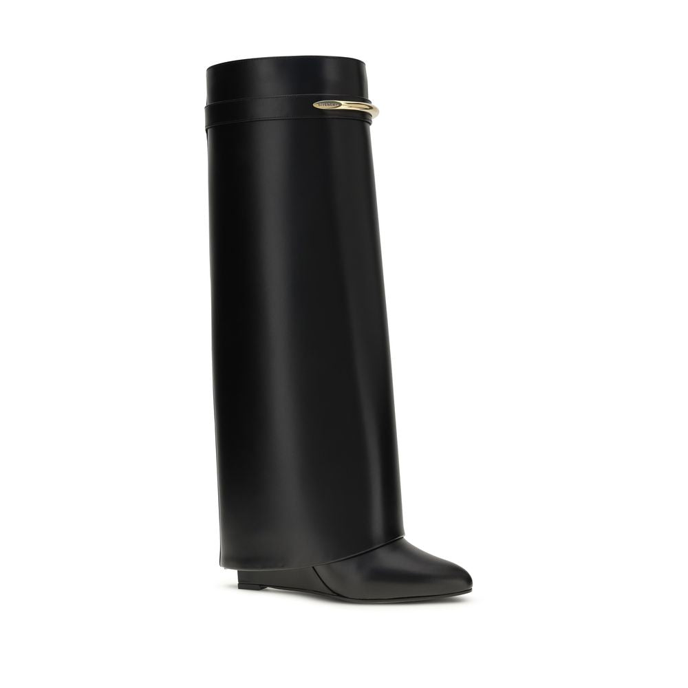 Givenchy Black Calf Leather Bos Taurus Boots