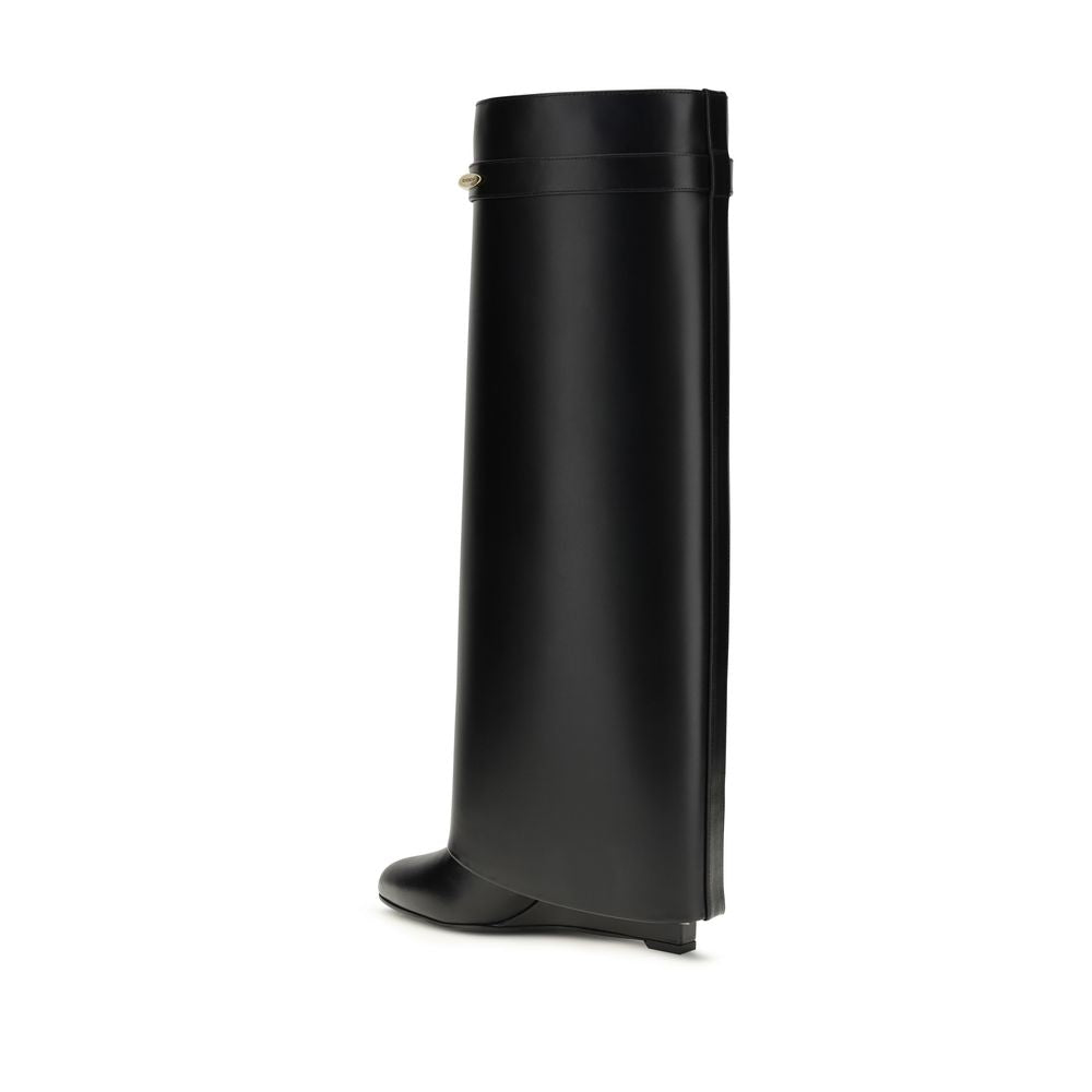 Givenchy Black Calf Leather Bos Taurus Boots