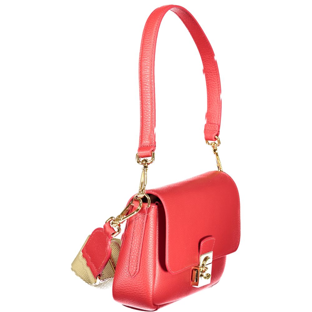 Coccinelle Rosso Leather Women Handbag