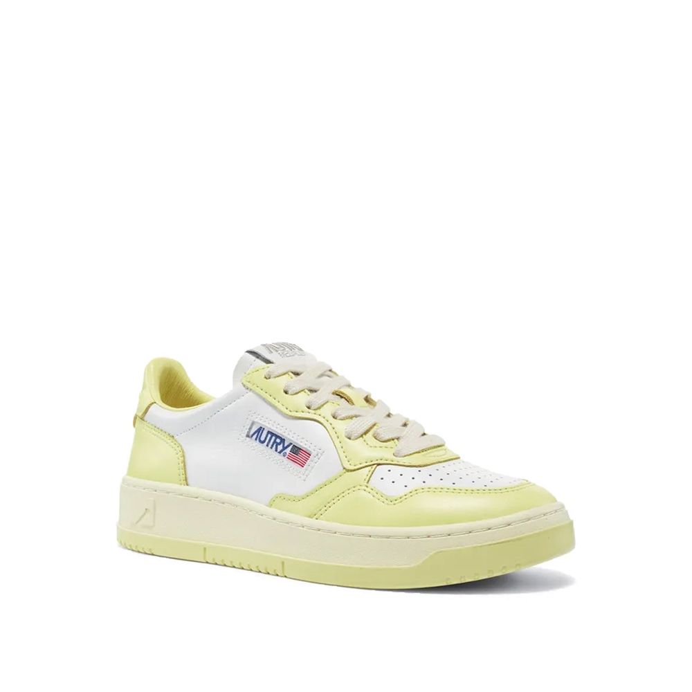 Autry White Leather Low Top Sneakers - BrandFit 88