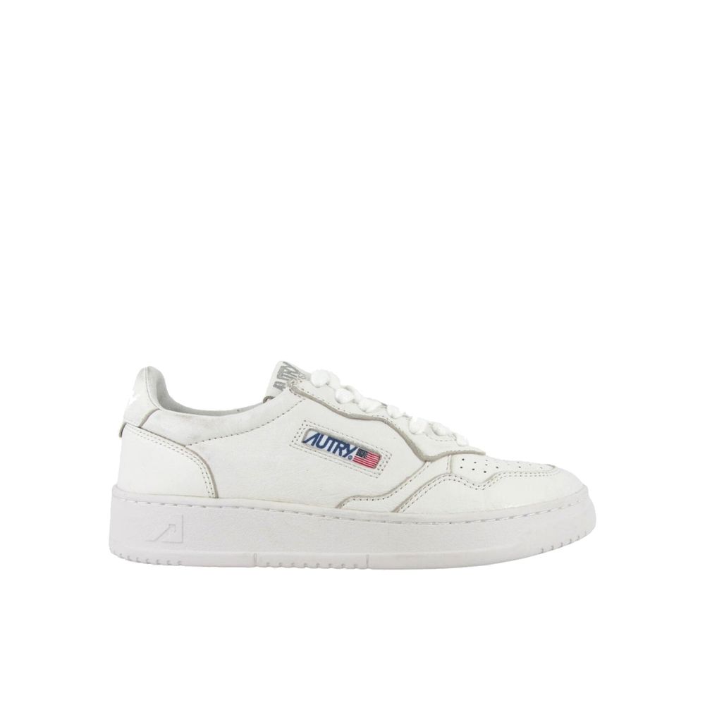 Autry White Leather Low Top Sneakers - BrandFit 88