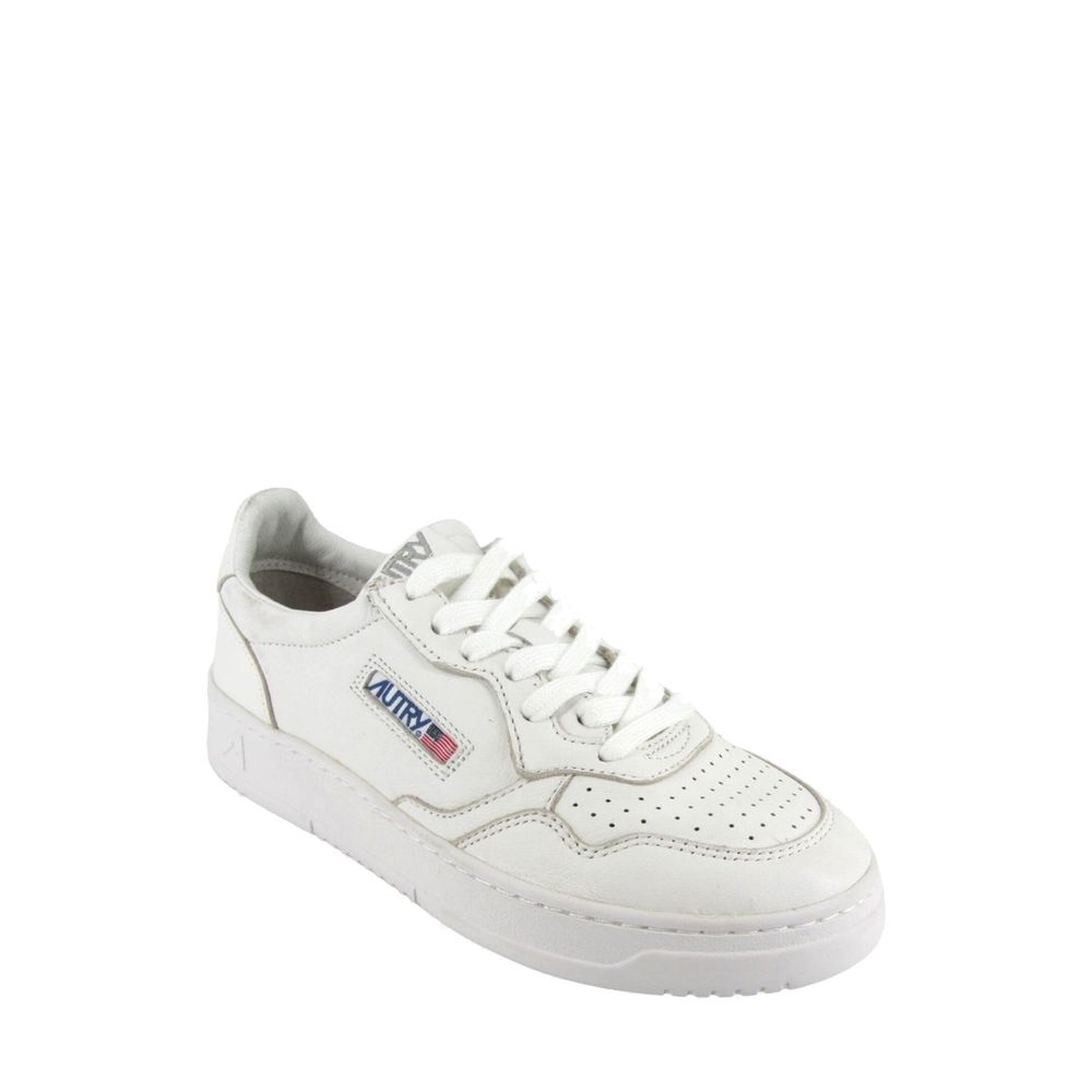 Autry White Leather Low Top Sneakers - BrandFit 88
