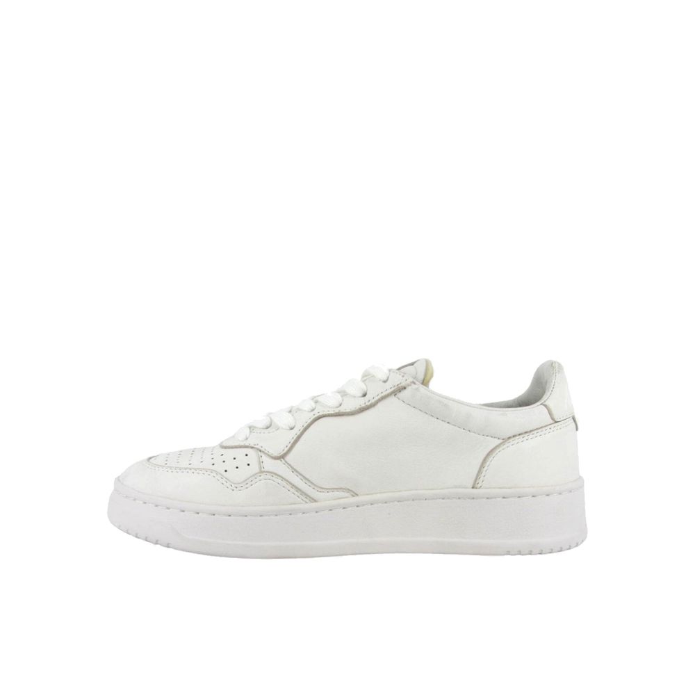 Autry White Leather Low Top Sneakers - BrandFit 88