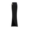 Moncler x Rick Owens Black Cotton Long Skirt