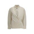 Lemaire Beige Cotton Dress Shirt