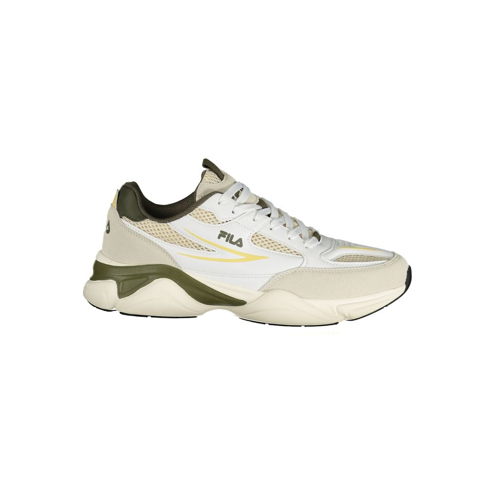 Fila Bianco Polyester Mens Sneaker